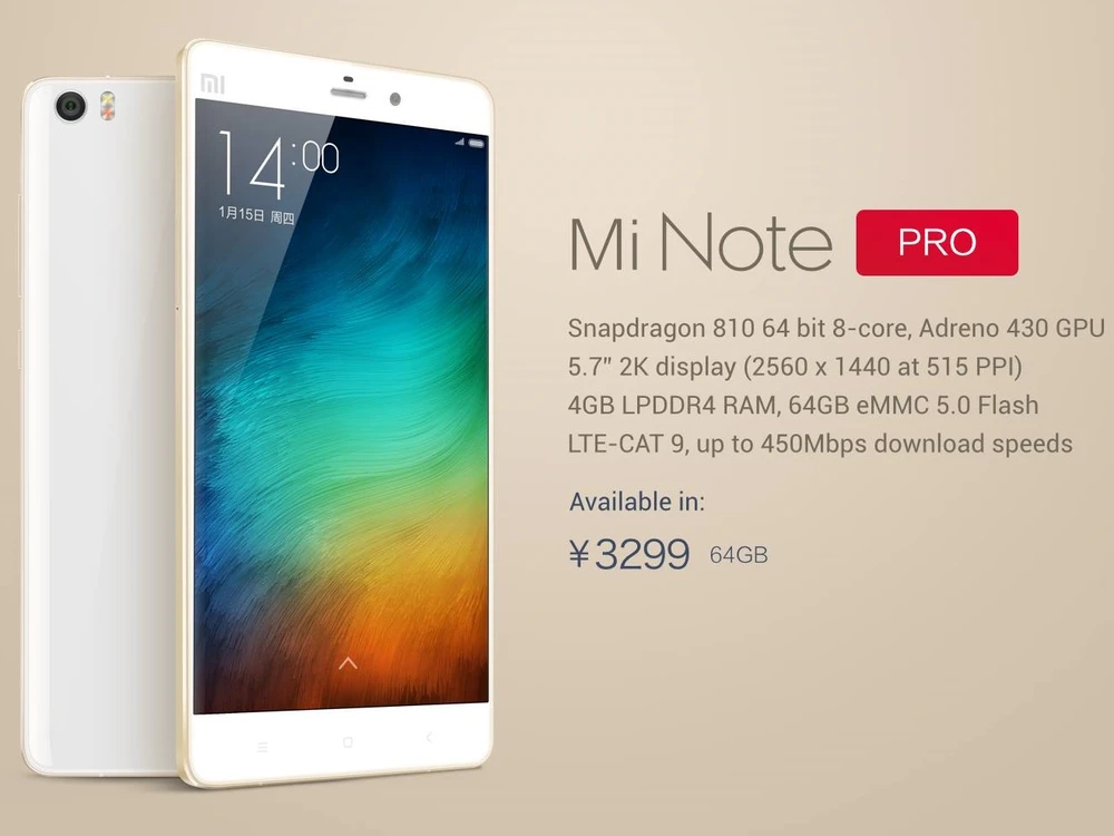 Điểm mặt các smartphone “RAM 4GB” trong năm 2015 ảnh 2